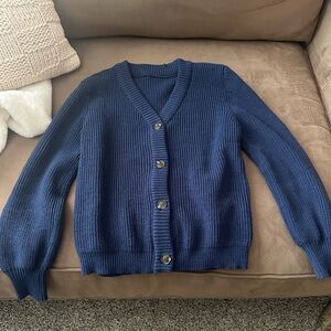 Navy Blue Women's Sweater